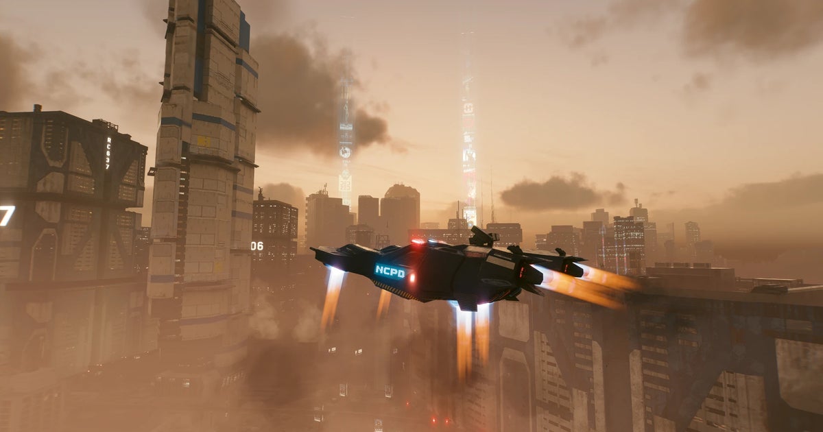 Cyberpunk 2077 Mod Revives Flying Vehicle