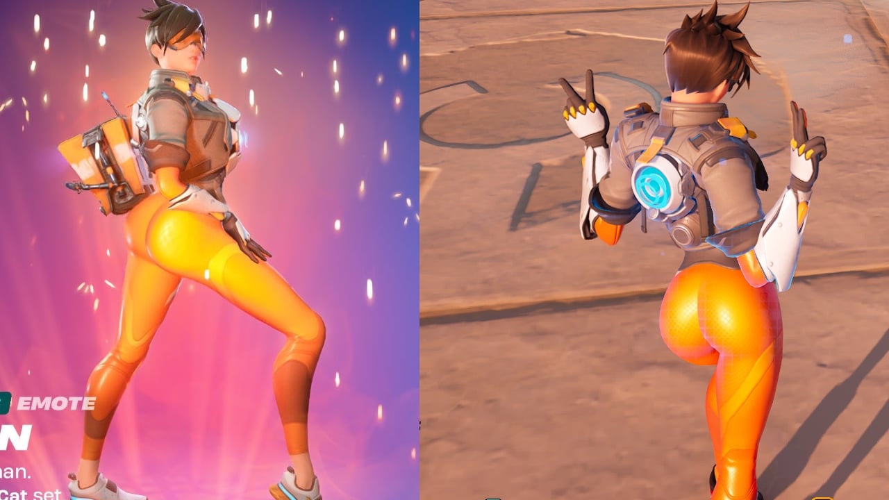 Tracer's New Look Turns Heads in Fortnite