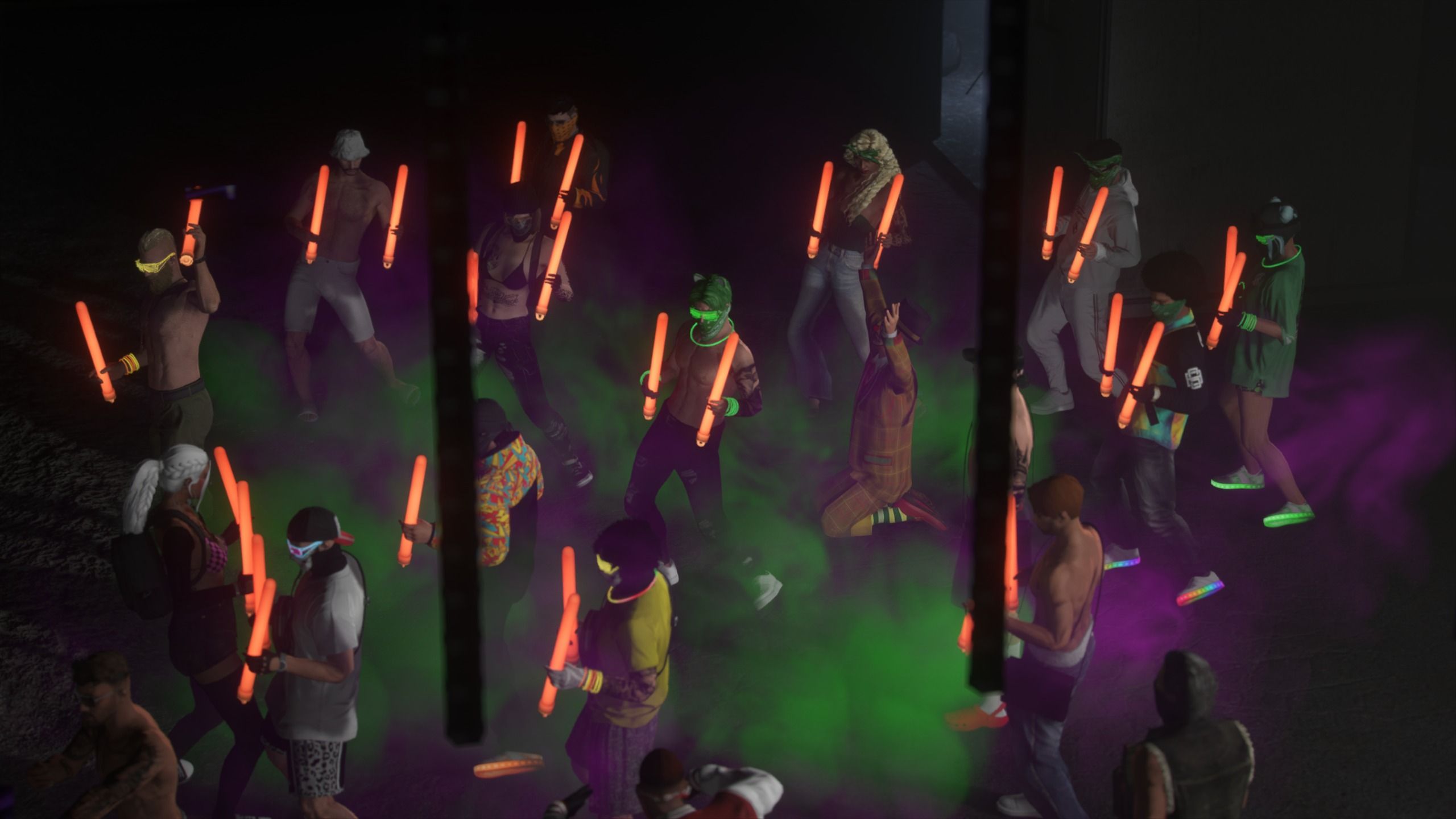 GTA Online Hosts Underground Rave Event