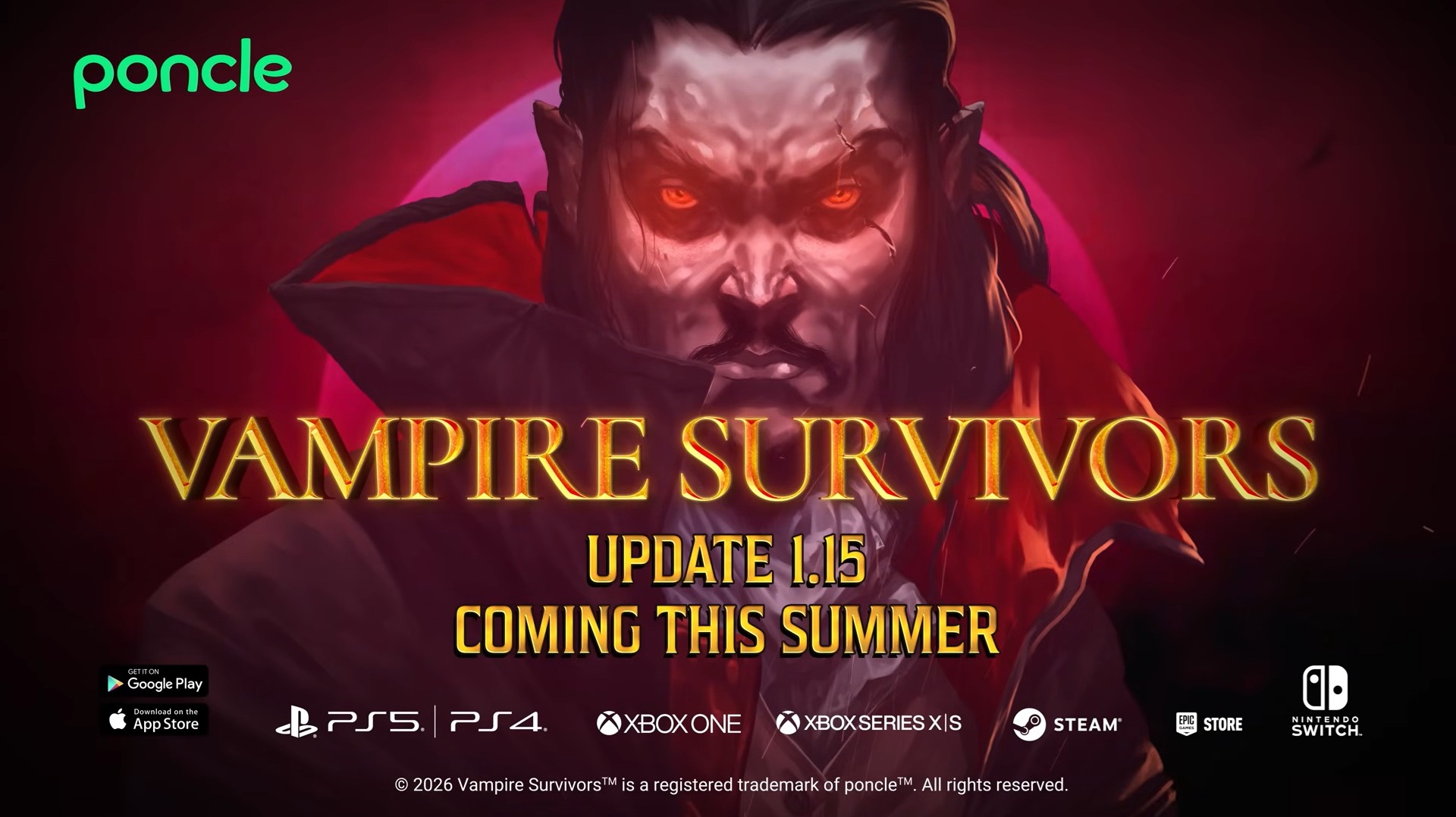 Vampire Survivors 1.15 Update Revealed!