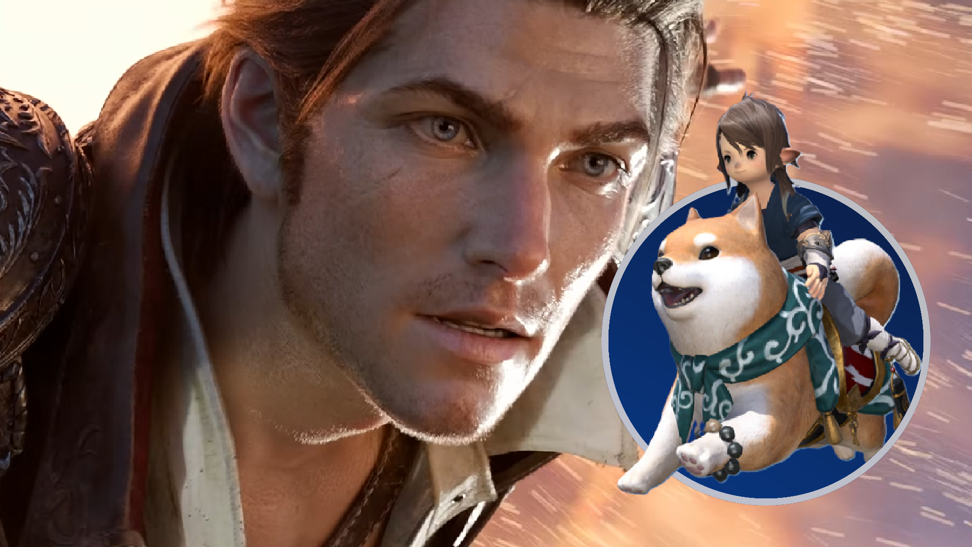 FF14 Offers Cute Dog for Charity Donations