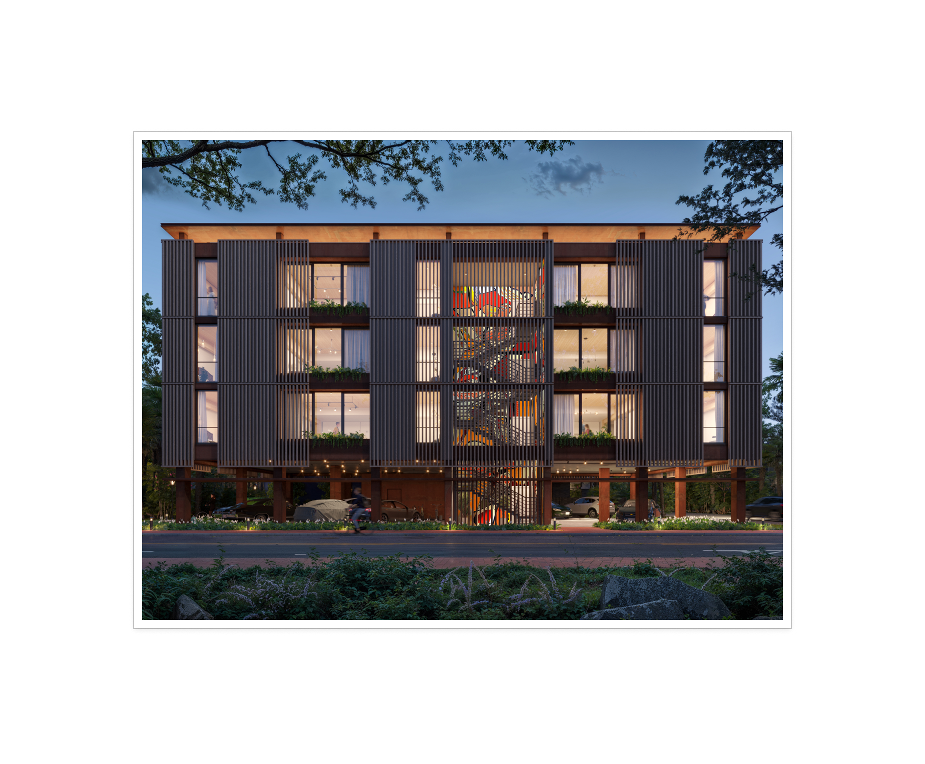 Mass Timber Loft Apartments
