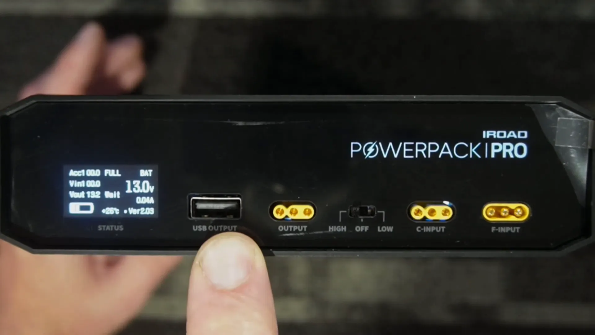 iRO Power Pack Pro 12 with LCD display