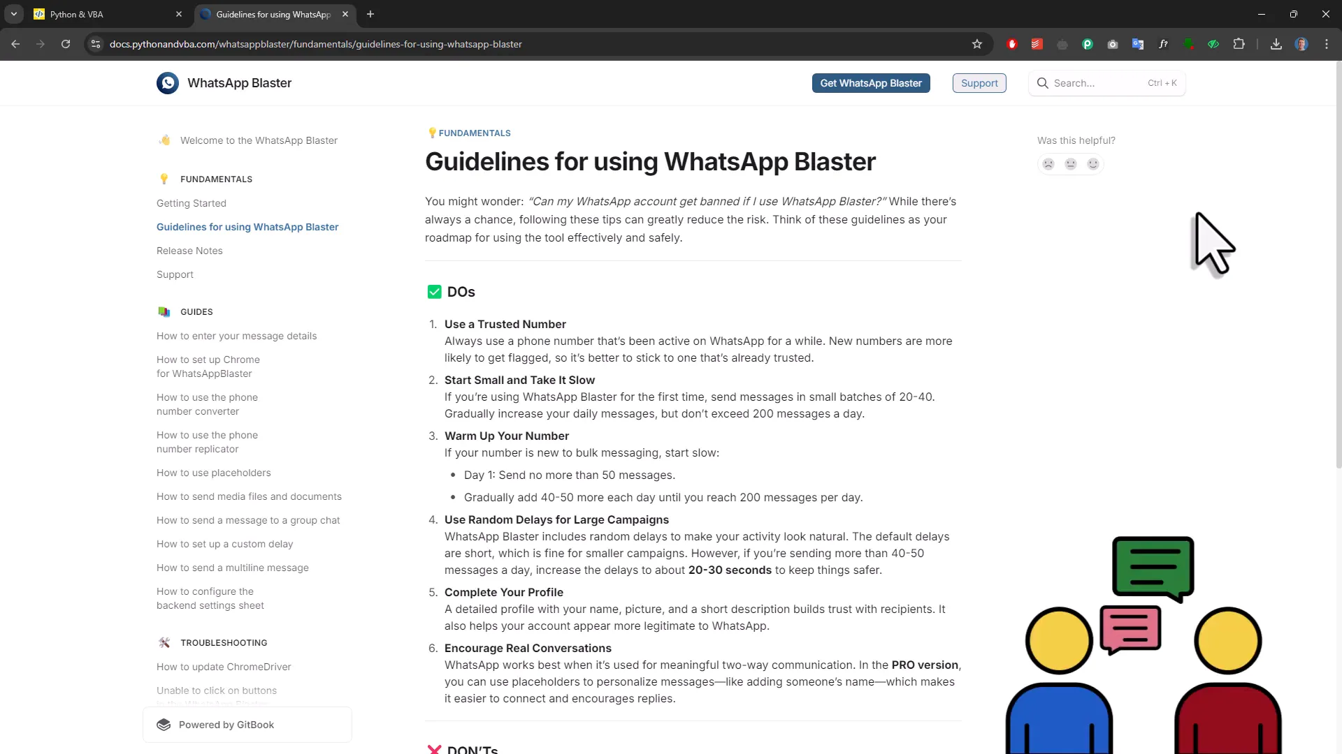 Overview of the free version