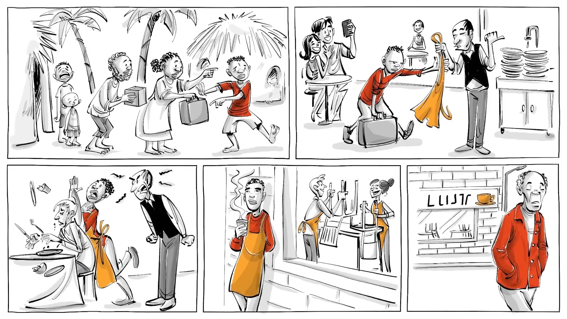 Challenges of forced transition into a new culture
