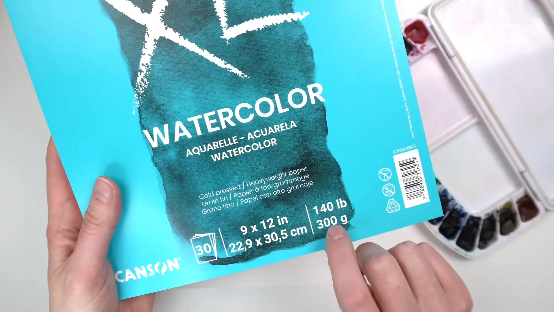 Canson XL watercolor paper