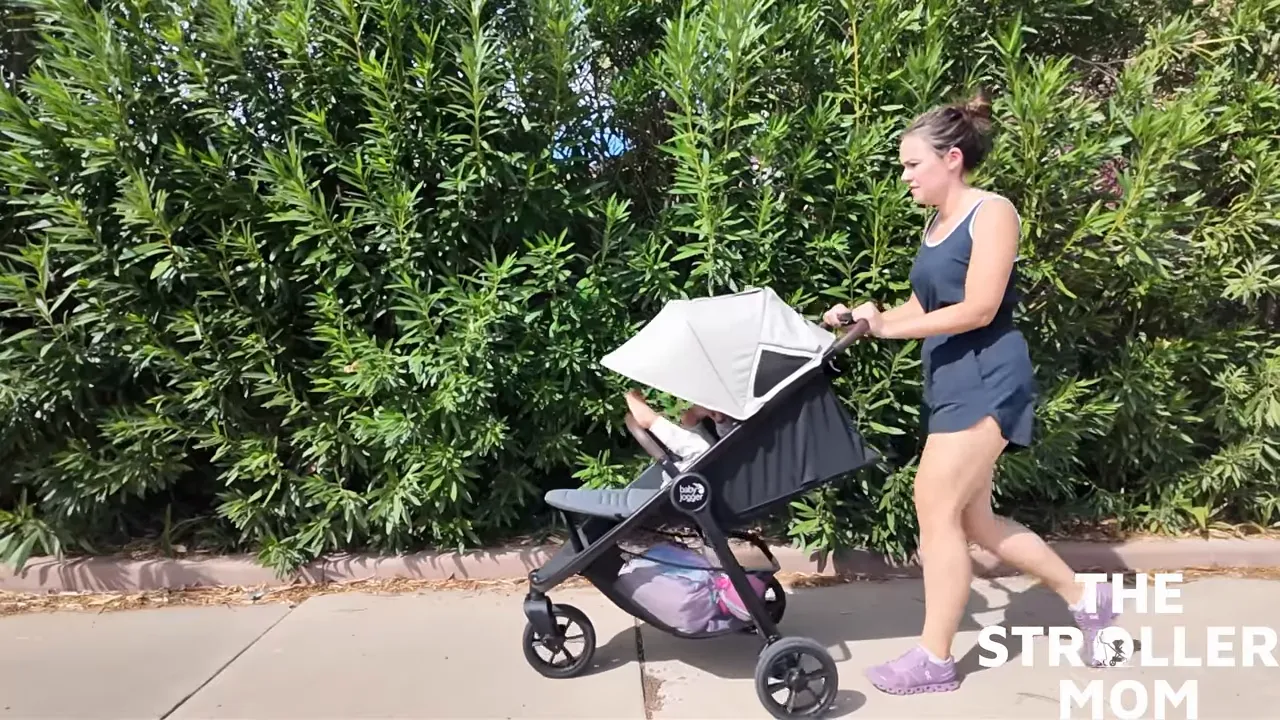Baby Jogger GT3 in a neighborhood