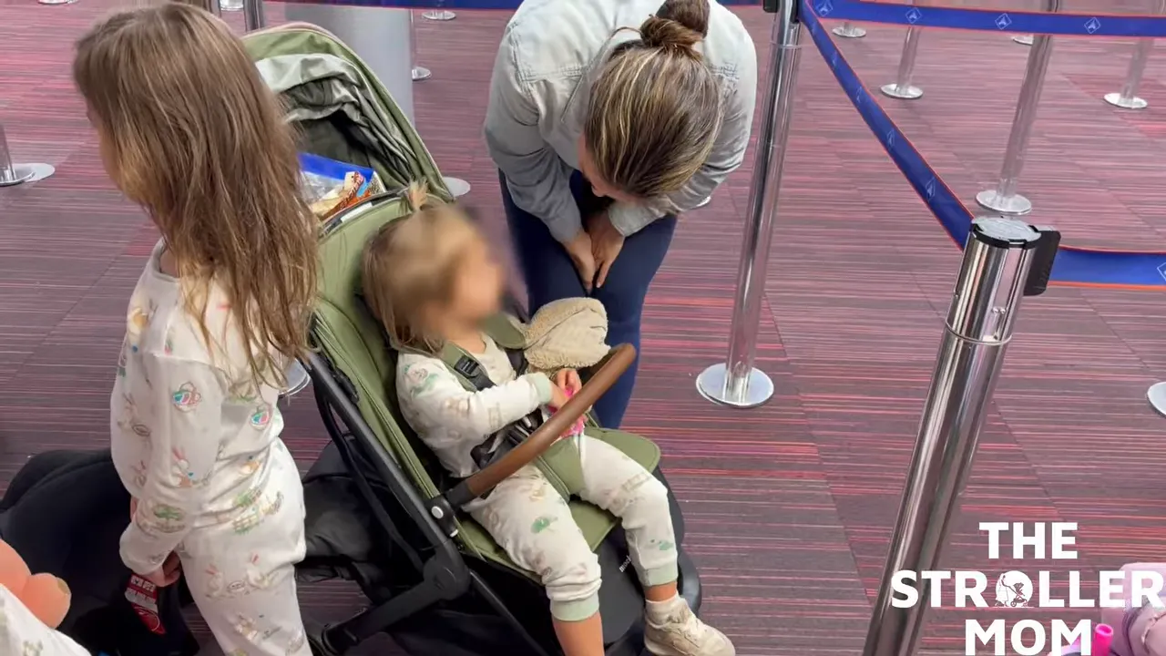 Charles De Gaulle Customs with the Mockingbird Travel Stroller