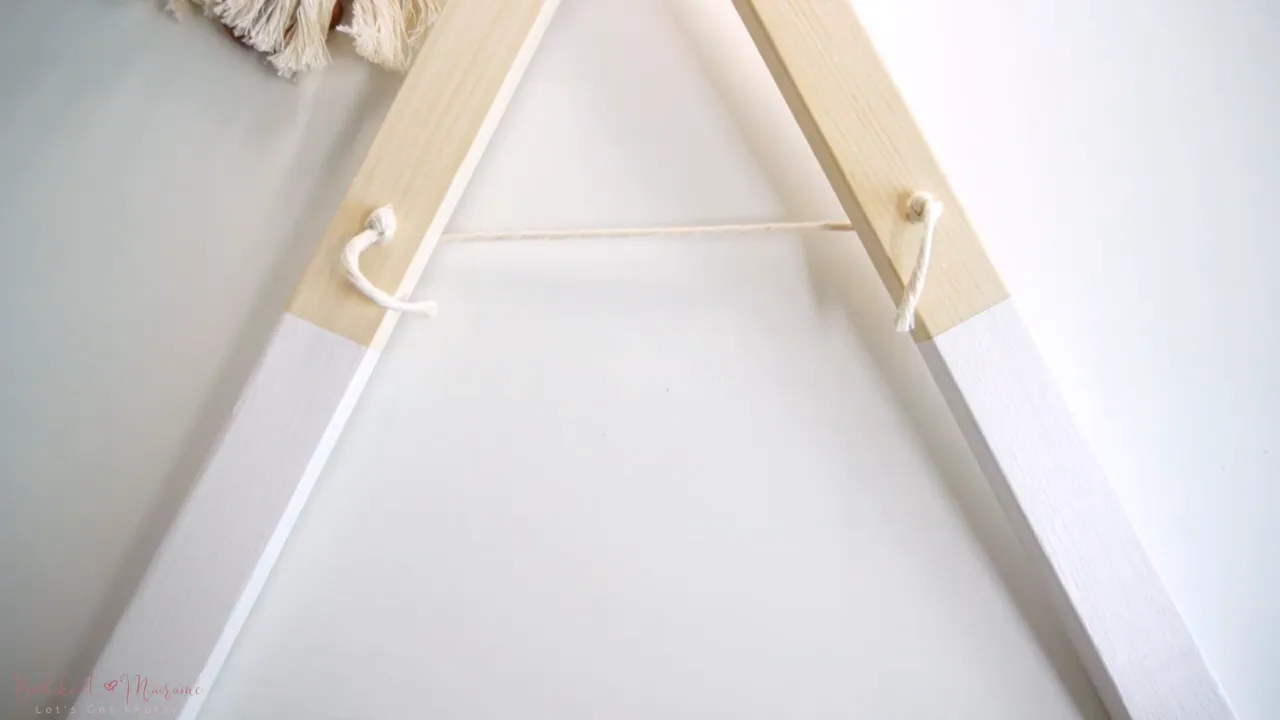 Play Gym with Macrame Toys