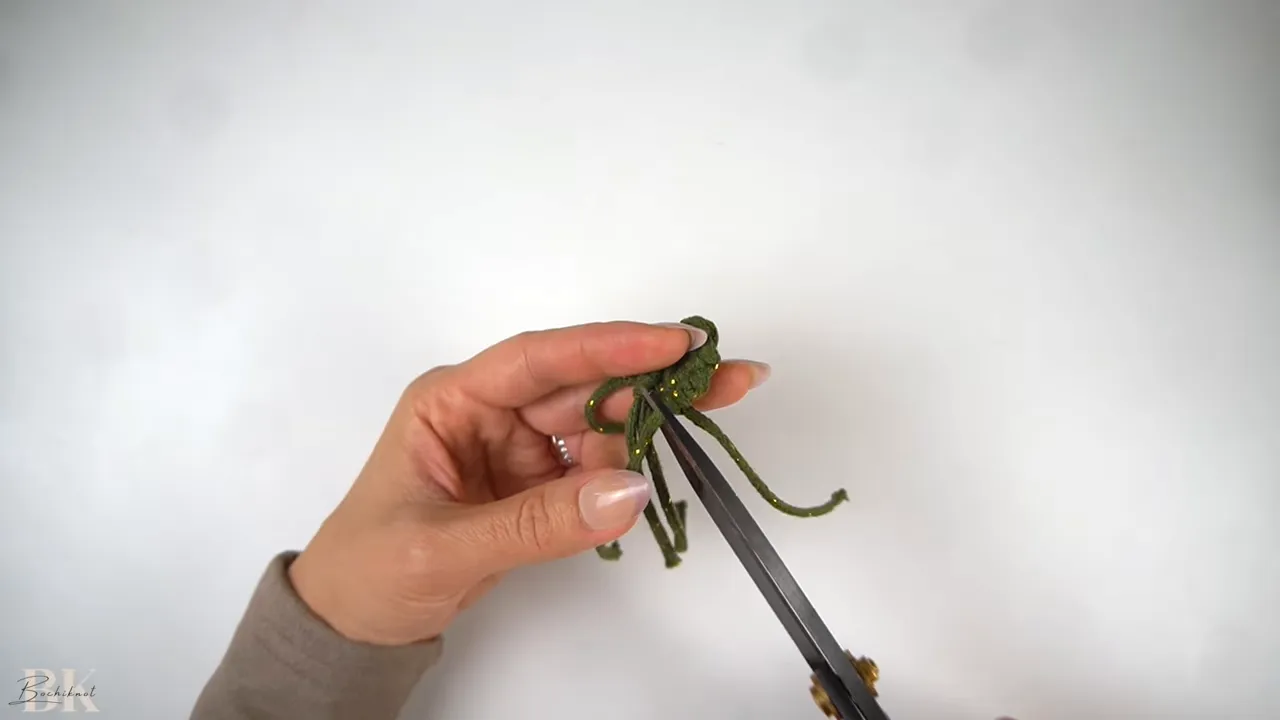 Macramé Wreath Ornament