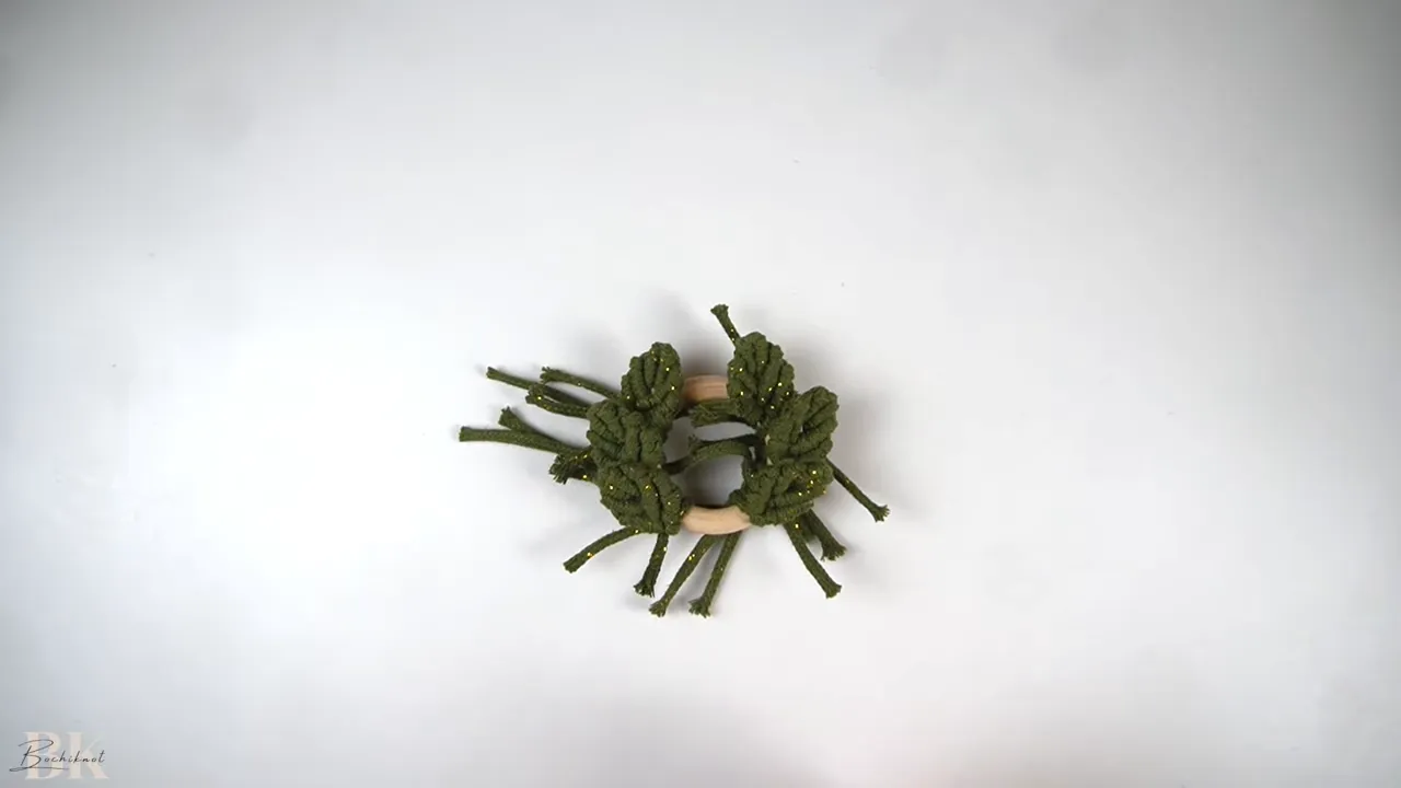 Macramé Wreath Ornament