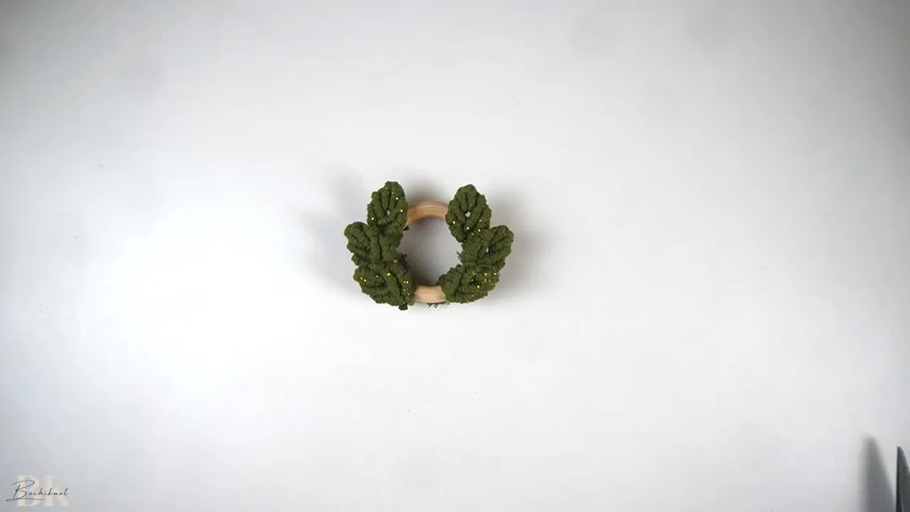Macramé Wreath Ornament