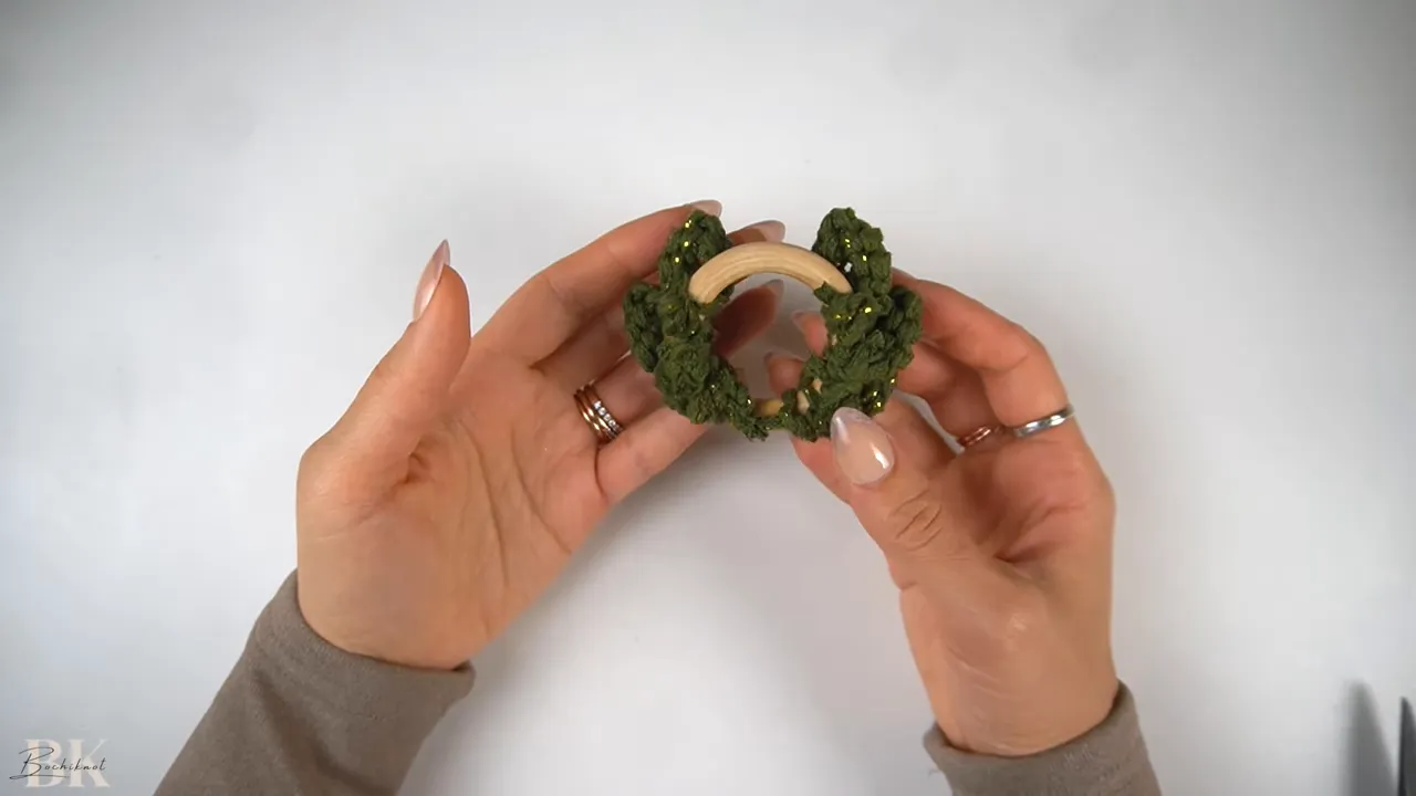 Macramé Wreath Ornament