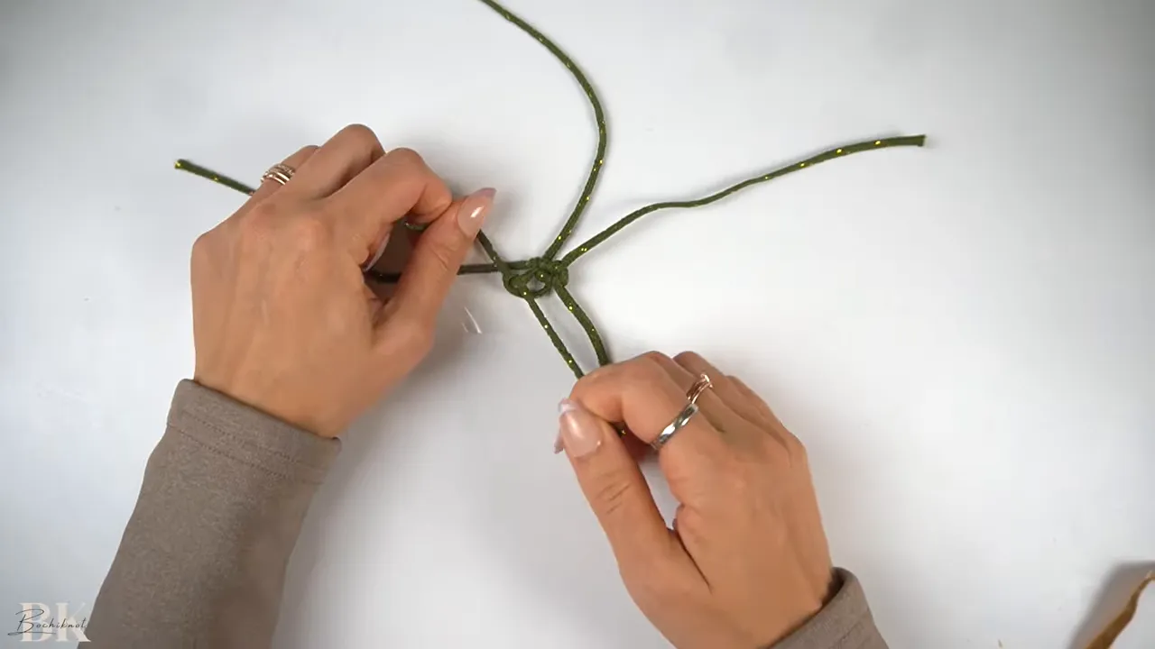 Macramé Wreath Ornament