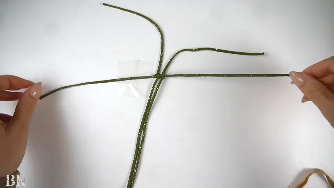 Macramé Wreath Ornament