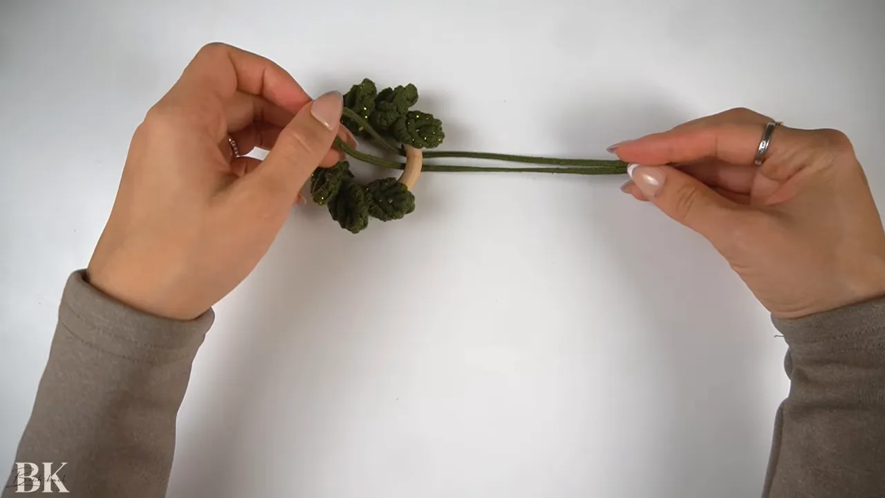 Macramé Wreath Ornament