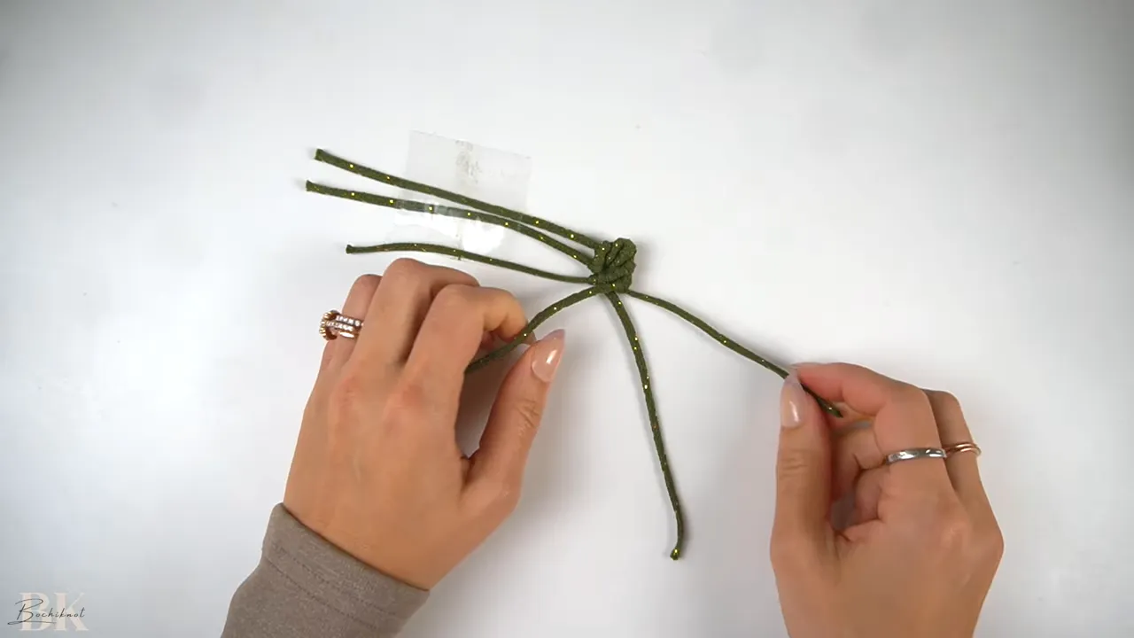 Macramé Wreath Ornament