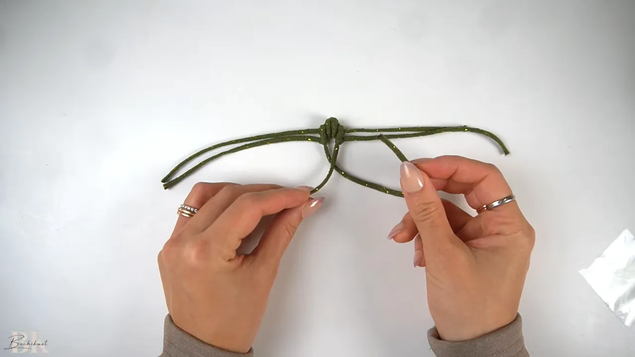 Macramé Wreath Ornament