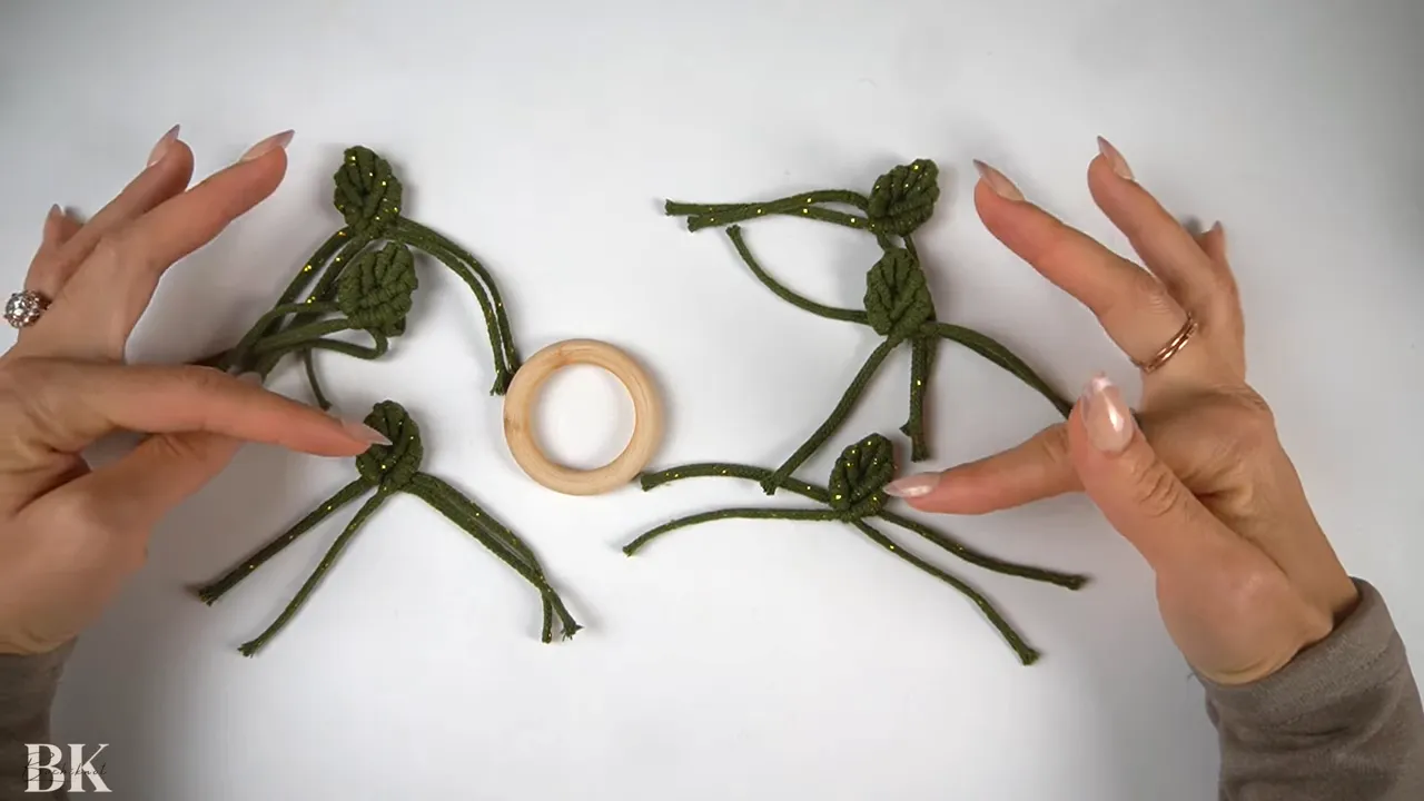 Macramé Wreath Ornament