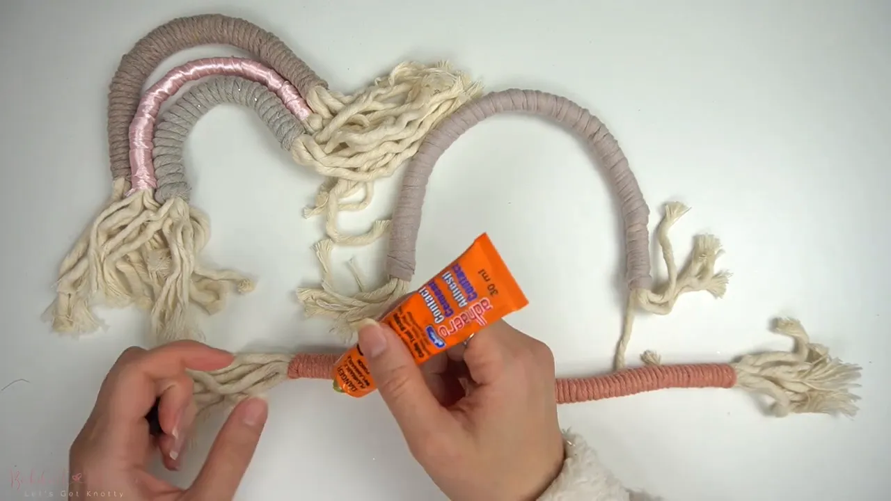 Macrame Rainbow for Nursery