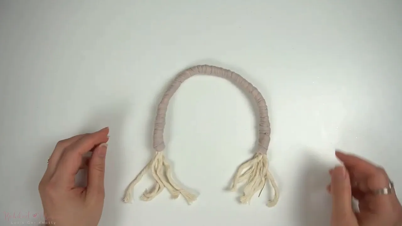 Macrame Rainbow for Nursery