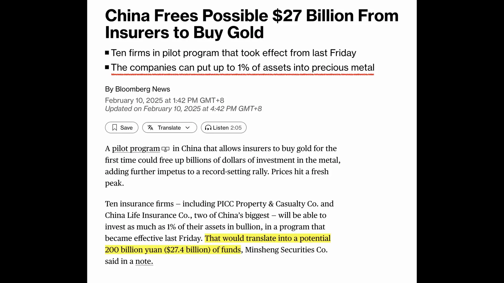 Chinese stock market investment