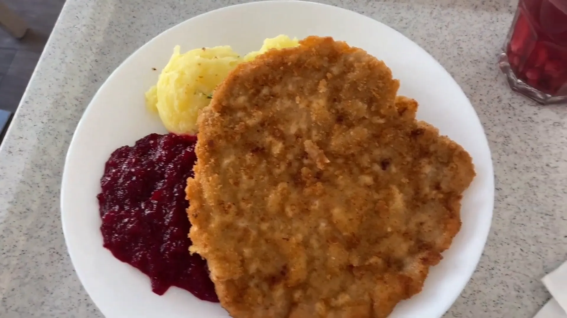 Unexpected serving of beets at the Milk Bar