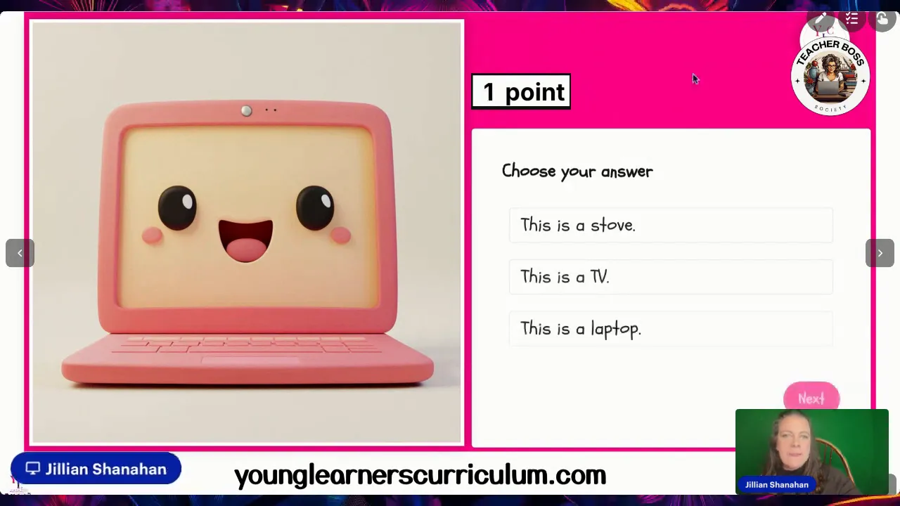 Young Learners Curriculum placement test