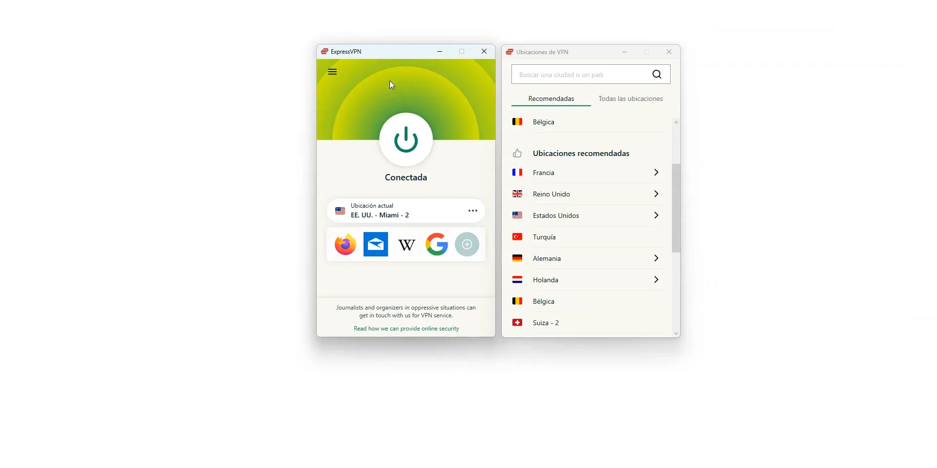 Beneficios de ExpressVPN