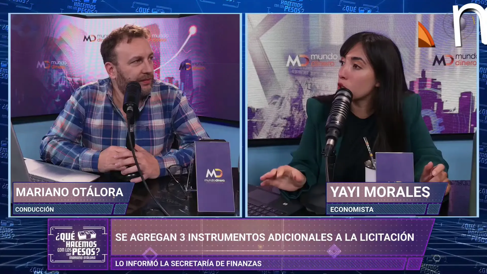 Yasi Morales explicando lmites y topes en la licitacin