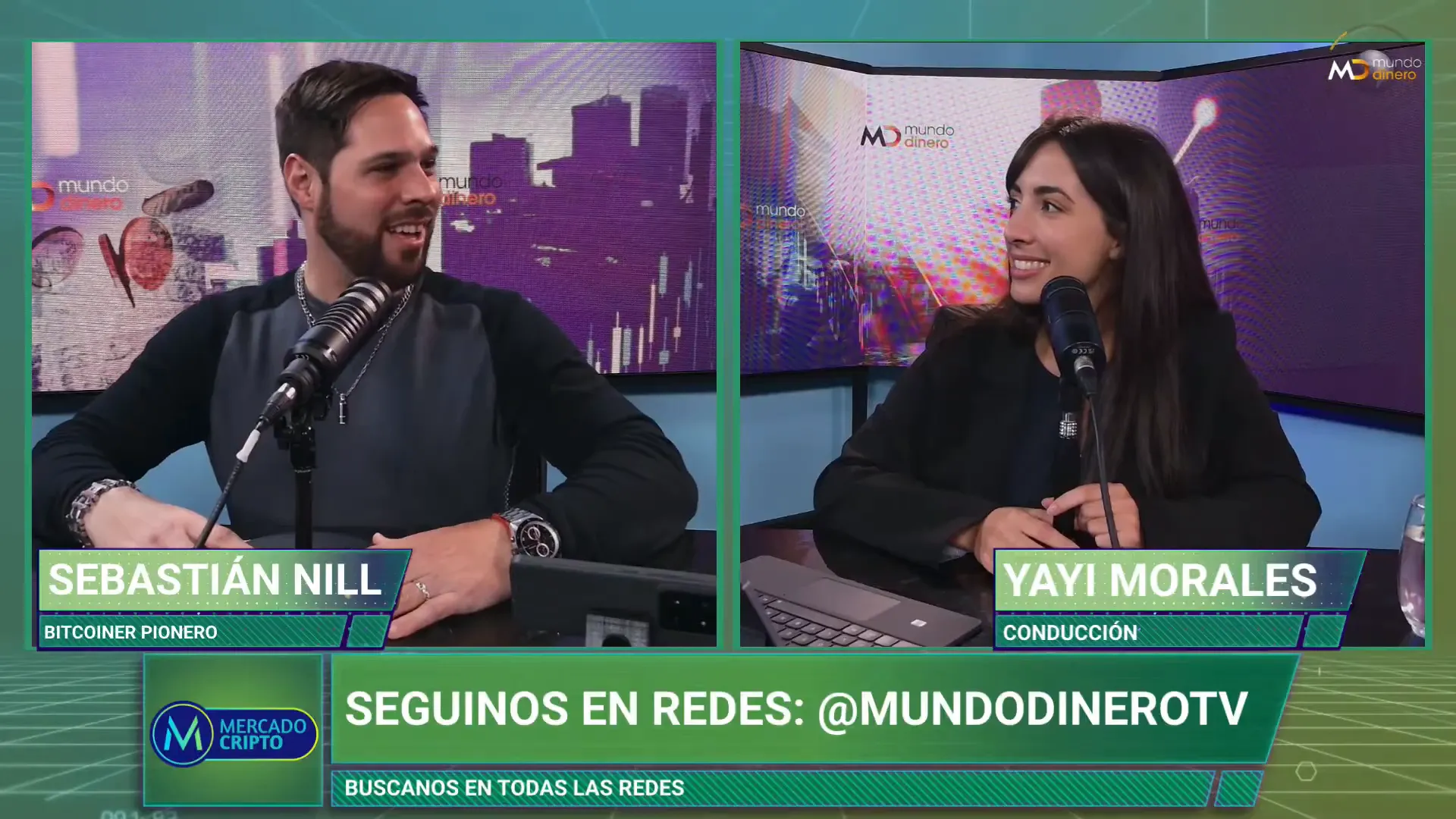 Presentacin de Mundo Dinero y el inicio del programa Mercado Cripto