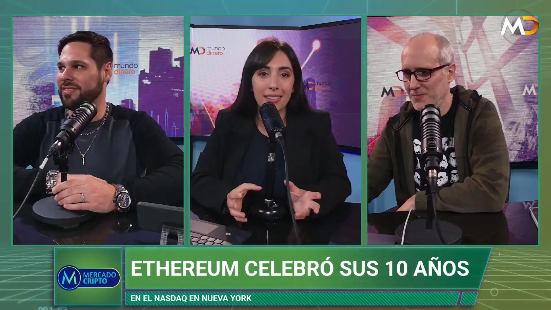 Celebracin de los 10 aos de Ethereum en Nasdaq