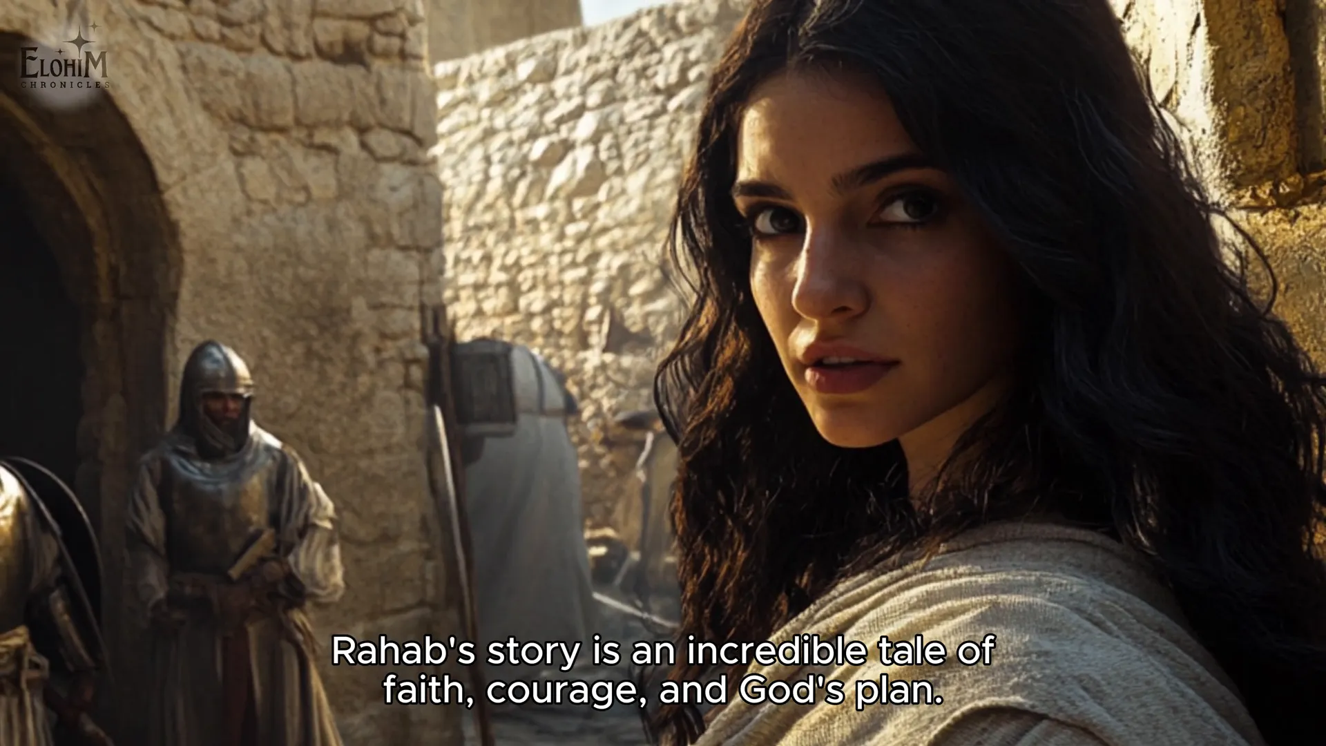 Rahab secures her family's safety