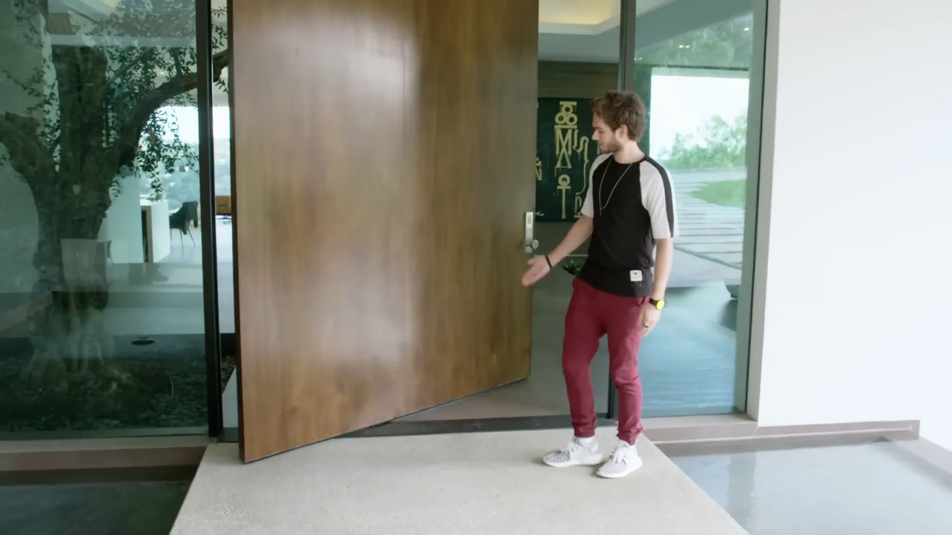 Entrance to Zedd's home
