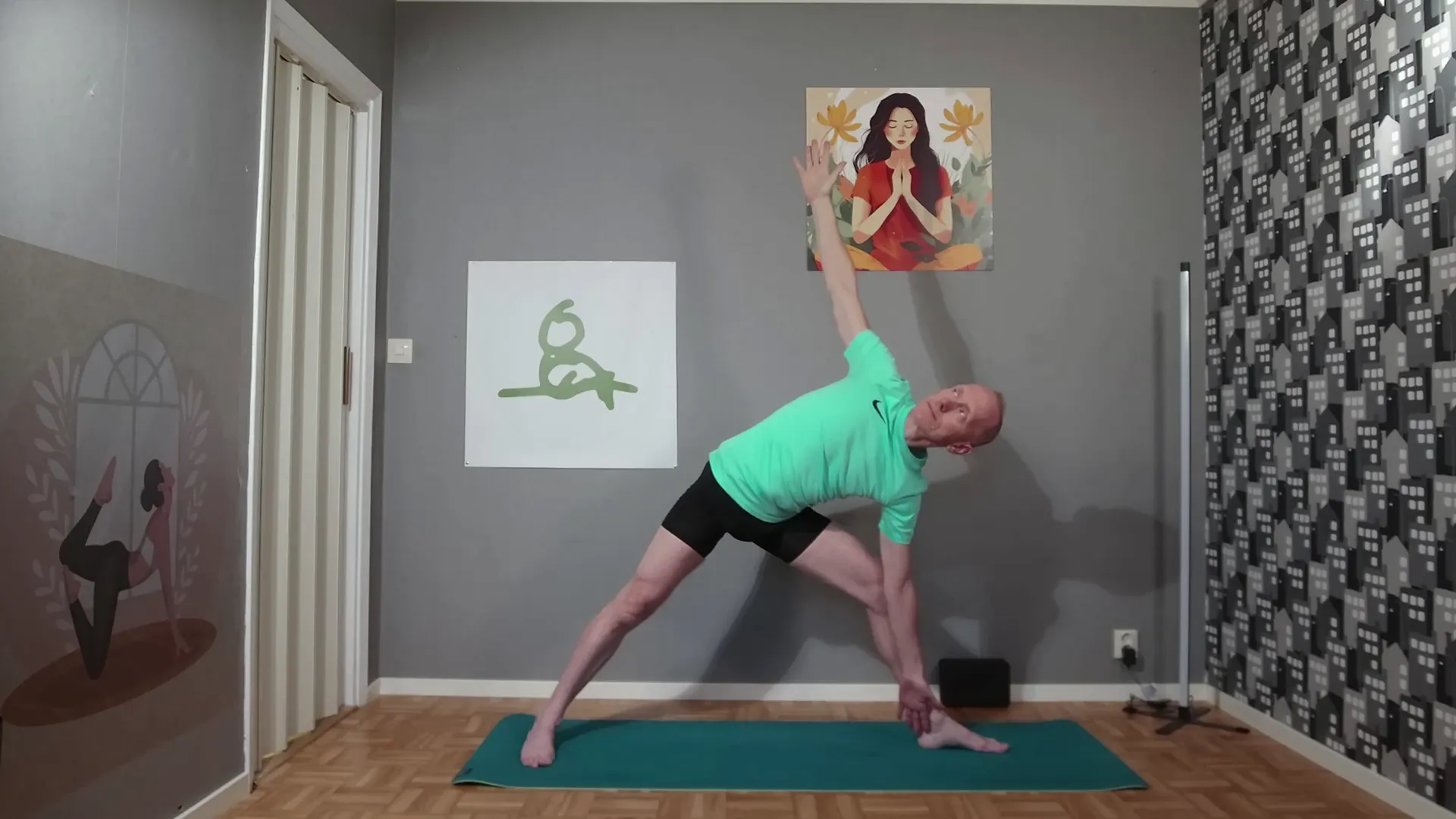 Krigaren två position