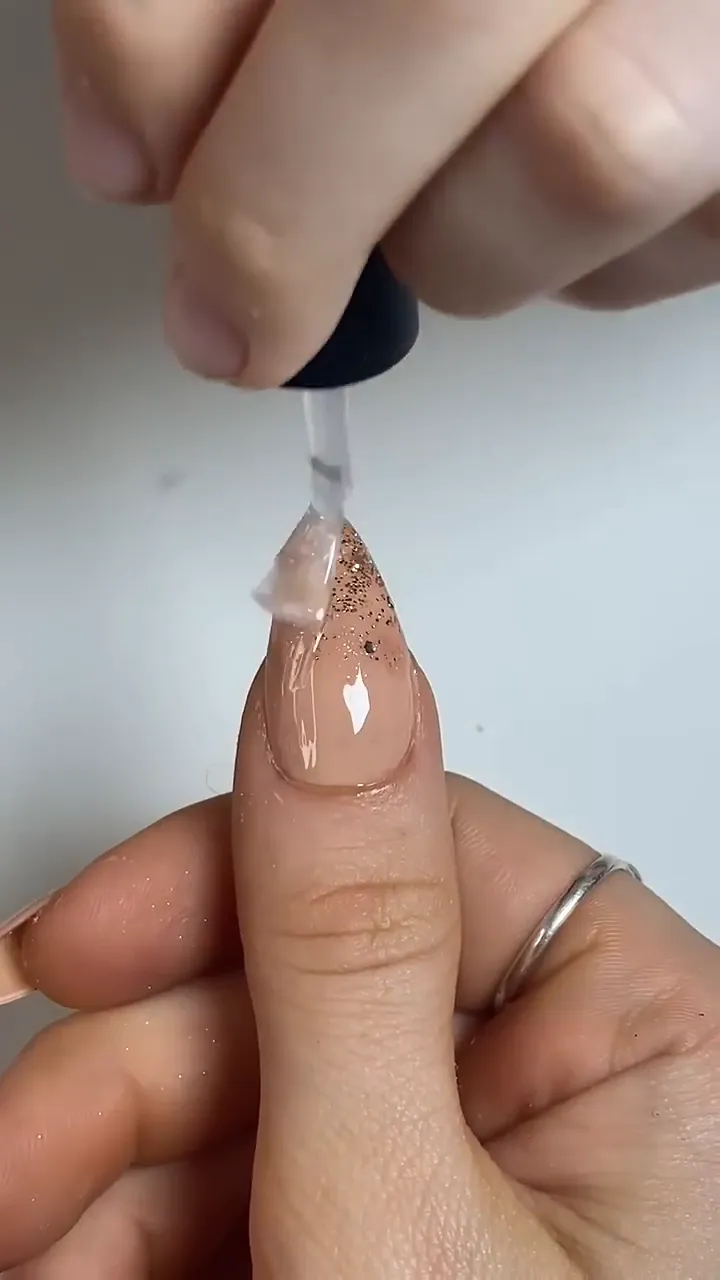 Top Coat auftragen