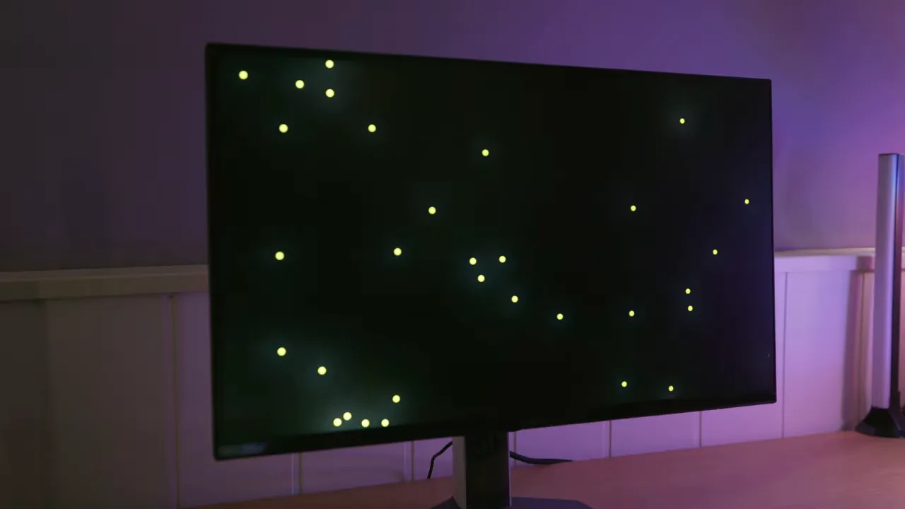 Monitor Xiaomi Mini LED G Pro 27Qi 2026 en HDR mostrando la interfaz de ajuste de local dimming