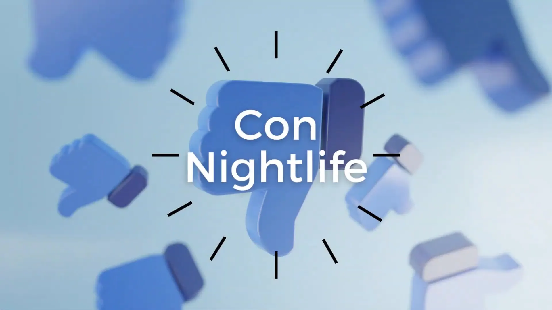 Bar and billiards storefront with large glass doors and parking lot at dusk, presenter at right of frame