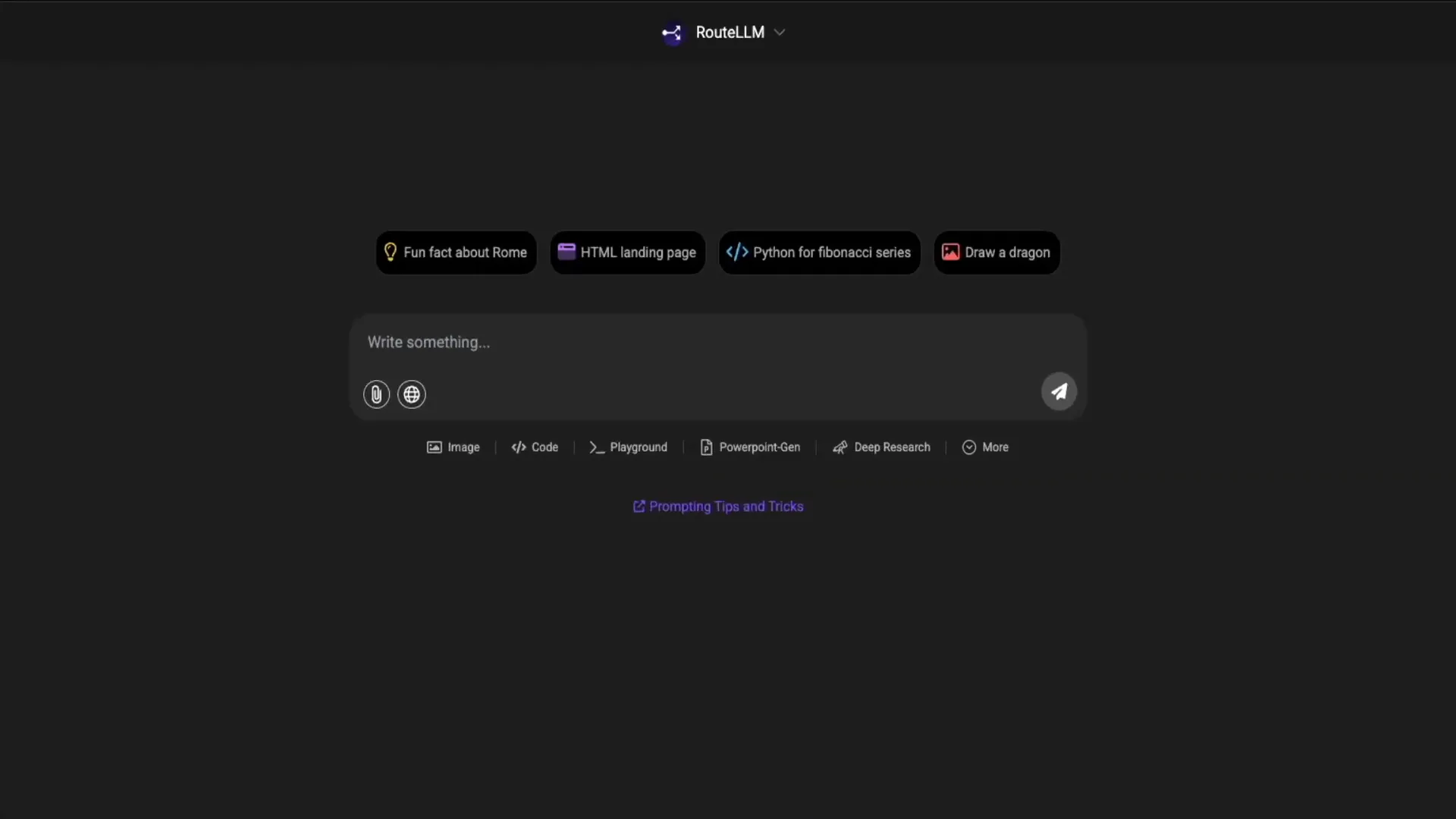 Chat LLM Teams dashboard overview