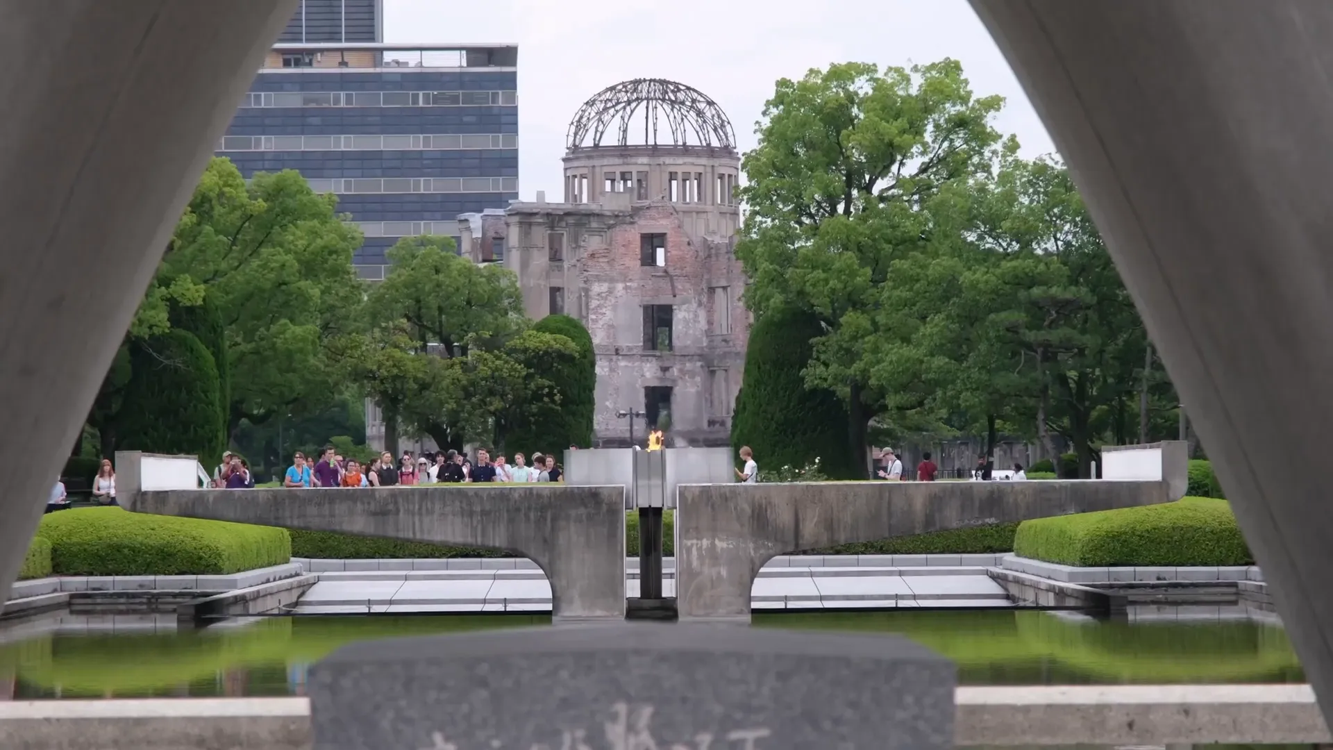 Dôme de la bombe atomique à Hiroshima