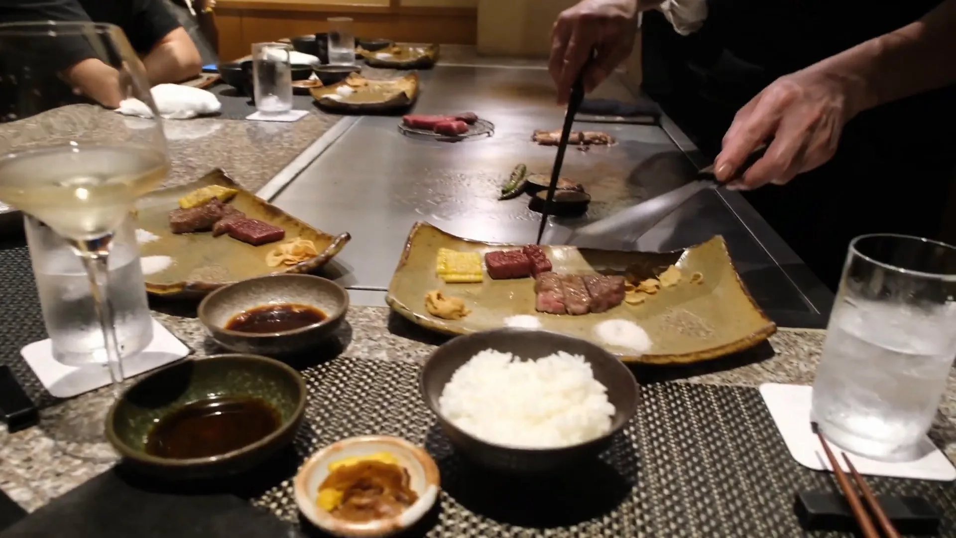 Dégustation de bœuf de Kobe