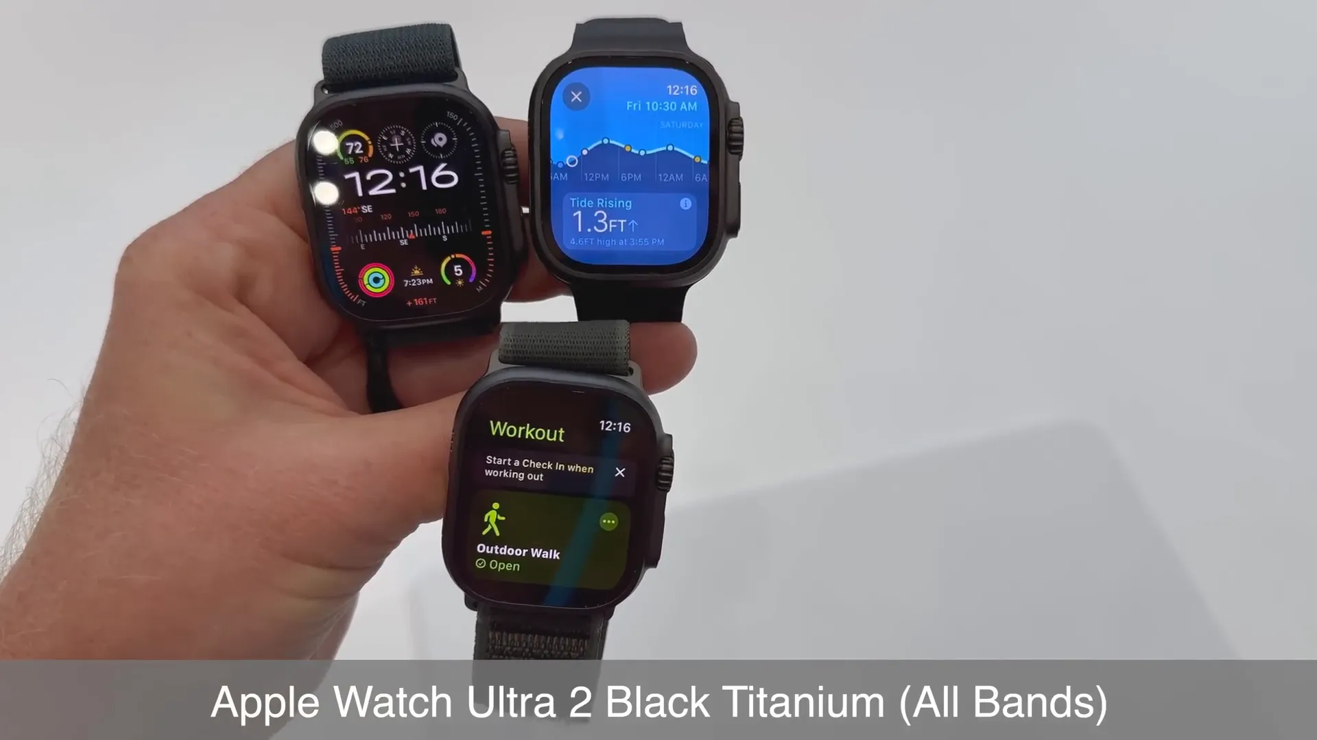 Apple Watch Ultra 2 Black design features