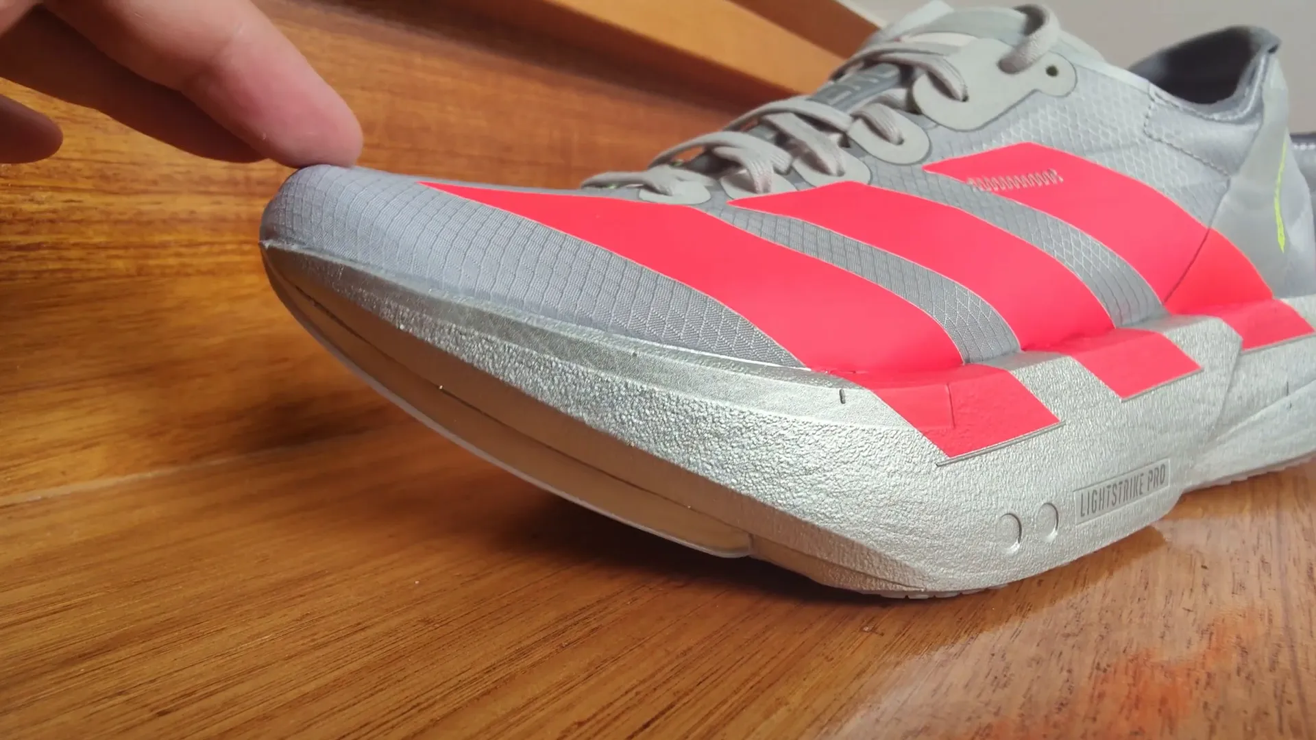 Midsole technology comparison of Adizero Adios Pro 4 and Metaspeed Sky Edge Paris