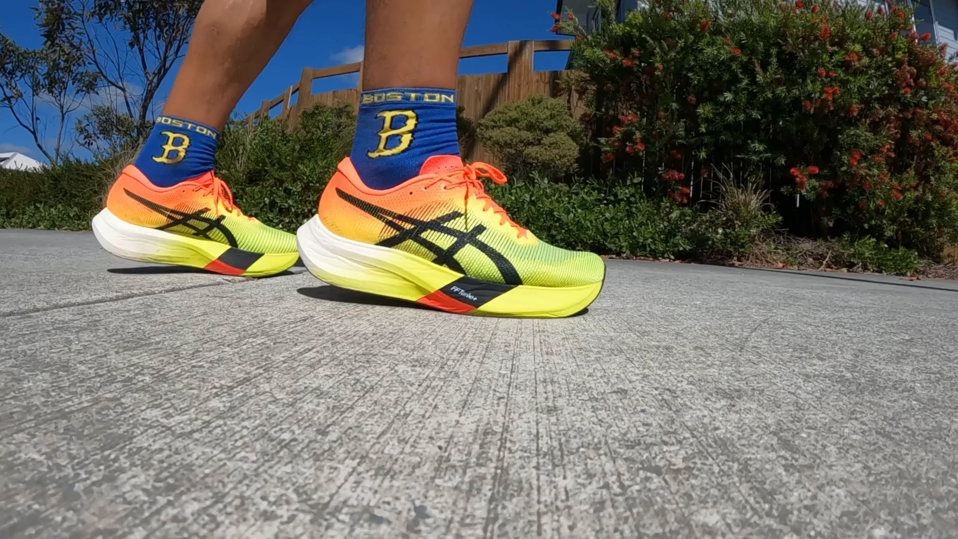 Stability comparison of Adizero Adios Pro 4 and Metaspeed Sky Edge Paris