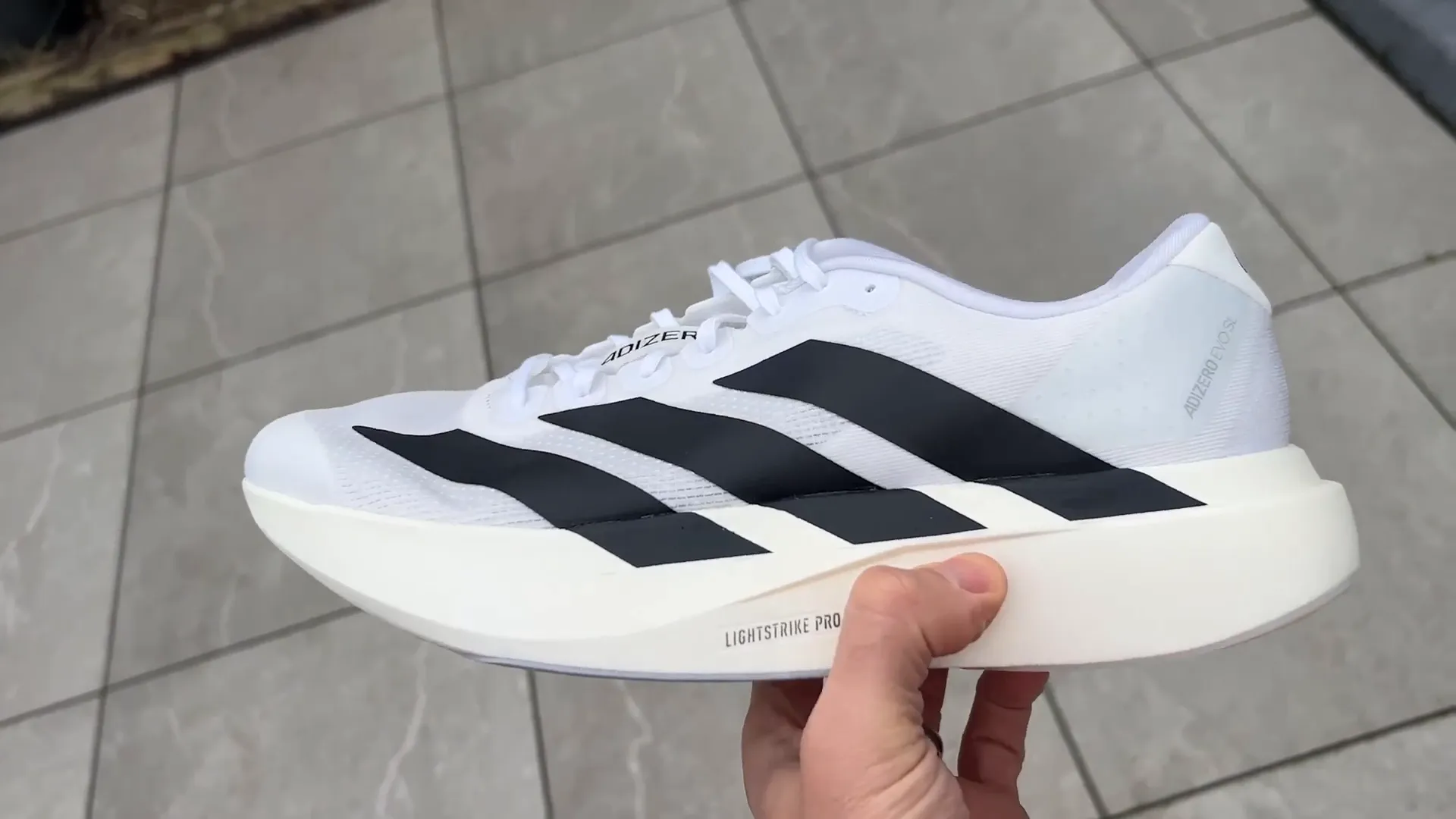 Adidas Adizero Evo SL versatile running shoe