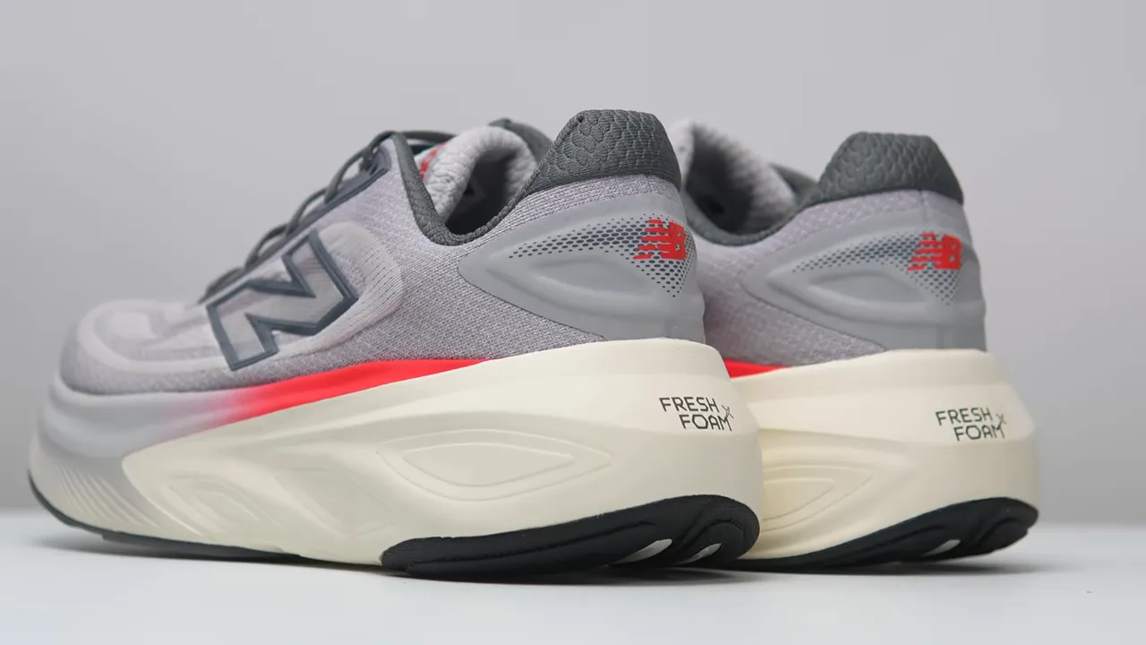 New Balance Fresh Foam X More v6 side profile showing midsole and upper
