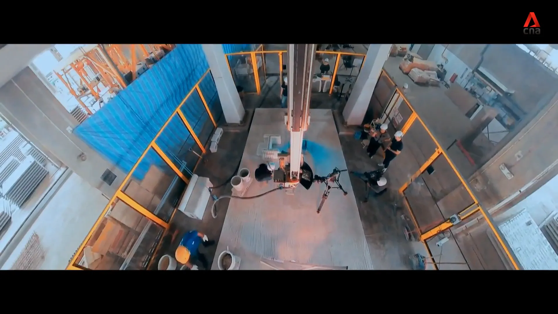 3D printed concrete component