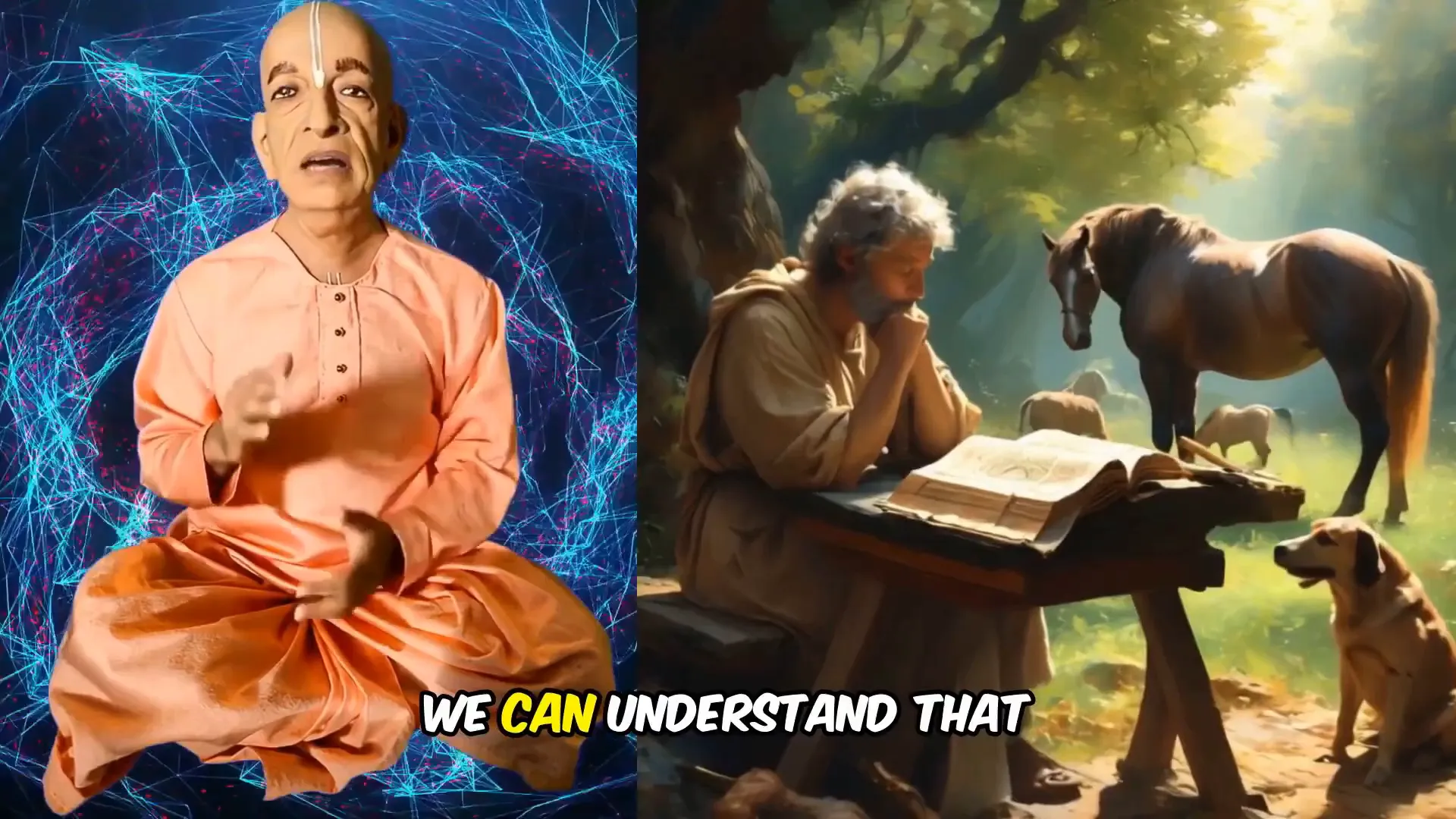 Human form allows understanding of true self beyond the body