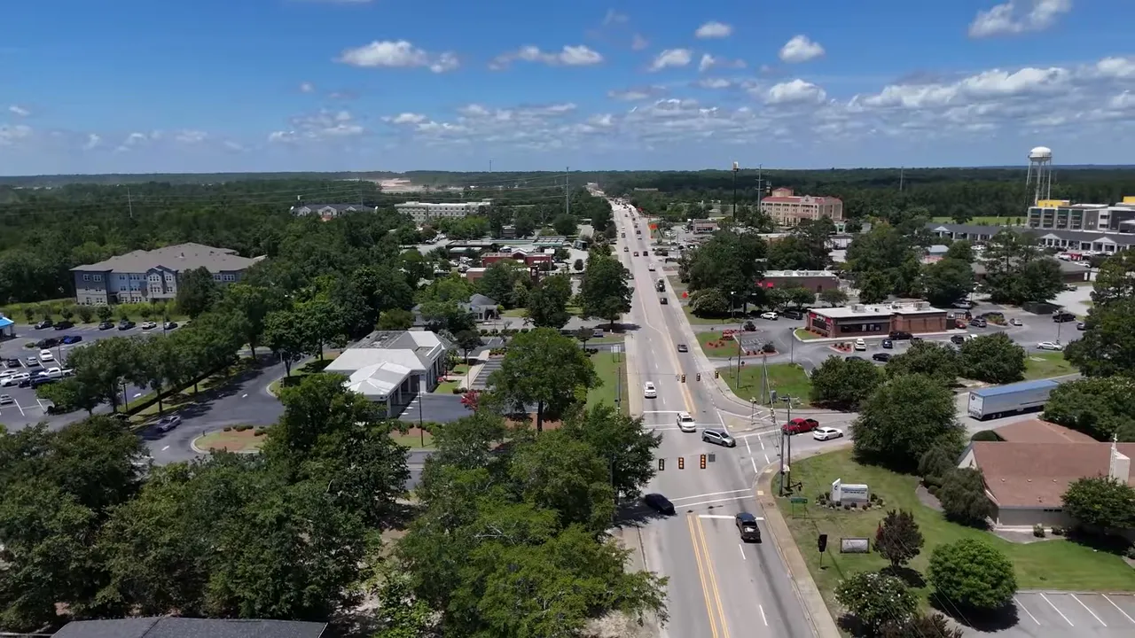 Aerial view of Grand Arbor In Blythewood