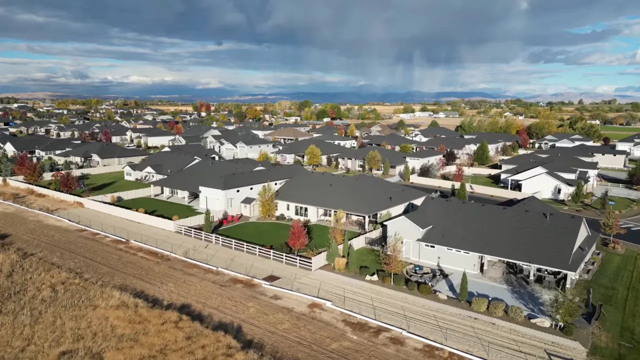 WelcomeHomeIDA interactive map screenshot showing Treasure Valley suburbs